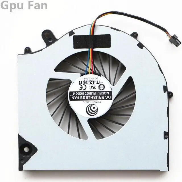 Alt view image 7 of 7 - EVGA SC15 Gaming Laptop CPU & GPU Cooling Fan