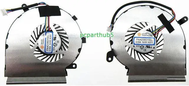 Main image of New CPU & GPU Cooling Fan For MSI GE62VR GP62VR GP62MVR PAAD06015SL N366 N371