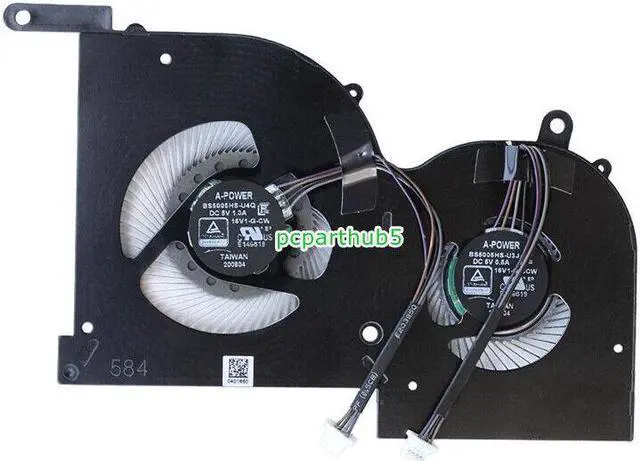 Main image of New MSI GS66 Stealth 10SD 10SGS 10SF 10SE WS66 MS-16V1 GPU Cooling Fan 4 Pins
