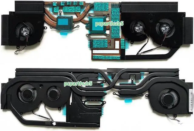Main image of New MSI MS-17G1 MS-17G2 GS75 Stealth P75 CPU & GPU Cooling Fan With Heatsink