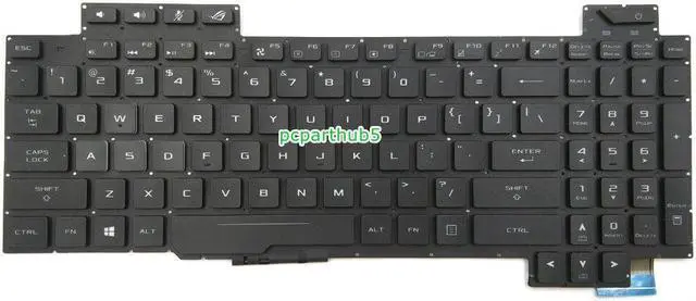 Alt view image 2 of 4 - New Keyboard For Asus ROG Strix GL503 GL503V GL503VD GL503VS GL503VM US Backlit