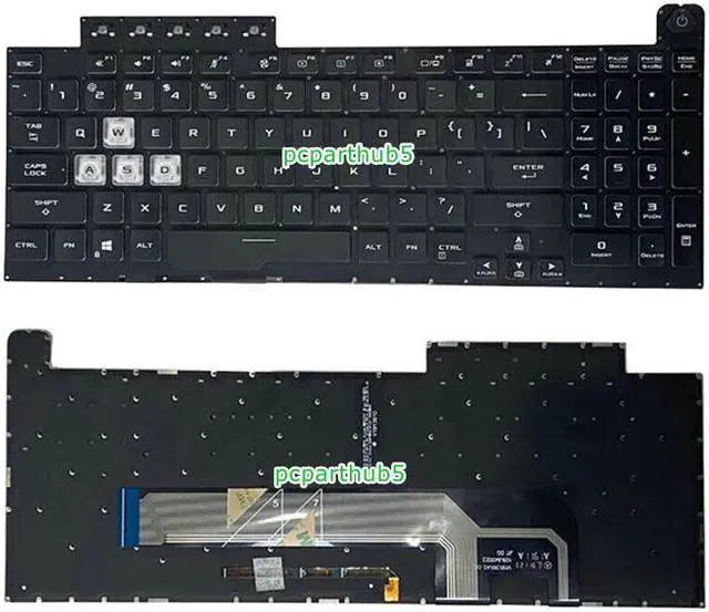 Main image of New For Asus TUF Gaming FX506 FX506II FA506 FX706 FA706 US Keyboard With Backlit