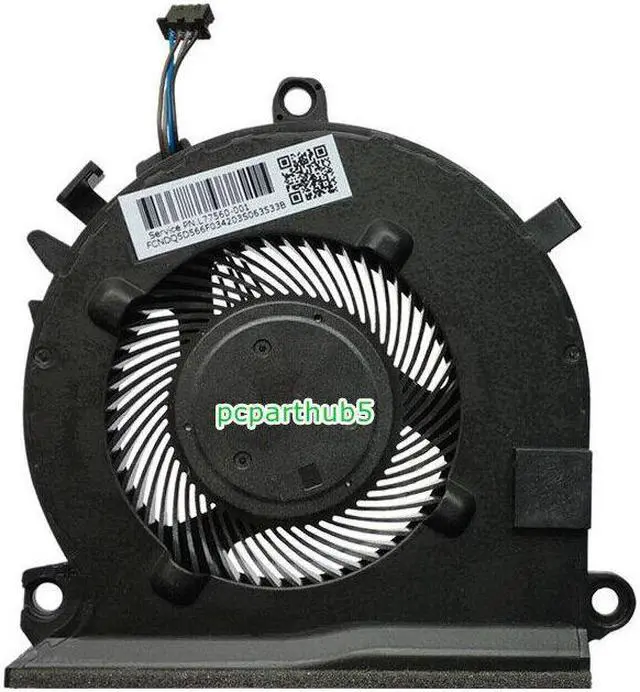 Alt view image 2 of 3 - New CPU Cooling Fan For HP Pavilion Gaming 15-EC0013DX 15-EC0XX 15-EC L77560-001