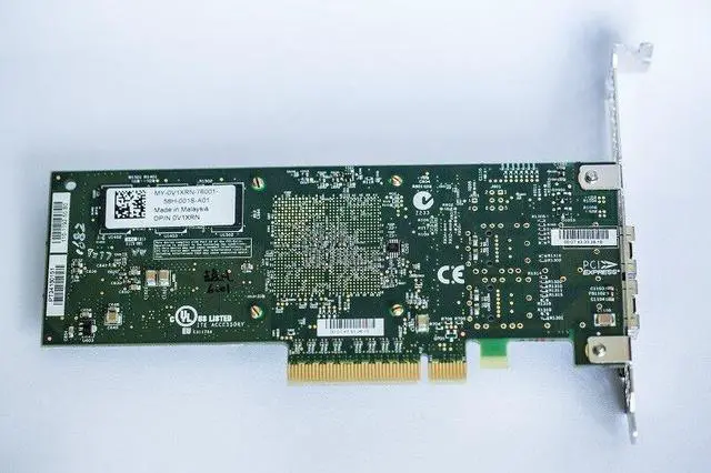Alt view image 3 of 7 - Chelsio T520-CR 10Gb 2-Port SFP+ PCIe Unified Wire Adapter Card 110-1160-50