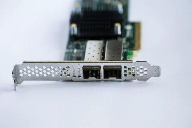 Alt view image 6 of 7 - Chelsio T520-CR 10Gb 2-Port SFP+ PCIe Unified Wire Adapter Card 110-1160-50