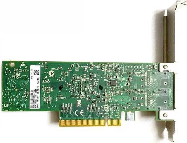 Alt view image 4 of 5 - Mellanox MCX312B-XCCT CX312B ConnectX-3 EN Pro 10GbE SFP+ Dual-Port PCIe NIC