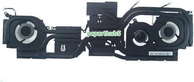 Alt view image 3 of 3 - New MSI GS66 Stealth 10SD 10SE 10SF 10SGS MS-16V1 CPU & GPU Cooling Fan Heatsink