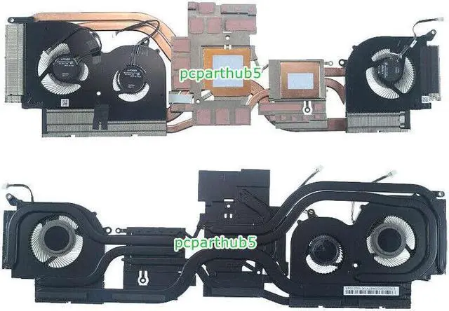 Main image of New MSI GS66 Stealth 10SD 10SE 10SF 10SGS MS-16V1 CPU & GPU Cooling Fan Heatsink