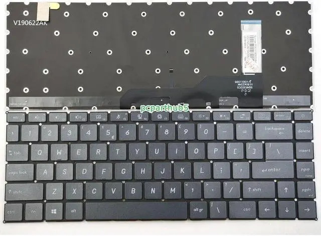 Main image of New MSI Prestige 15 A10SC MS-16S3 Laptop Keyboard US Black With Backlit
