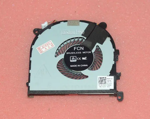 Alt view image 2 of 5 - New for Dell XPS 15 9560 series Laptop cooling Left Side fan 0VJ2HC VJ2HC 4-pin