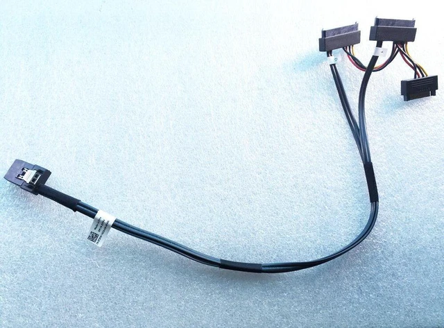 Main image of Lot Of 2 Dell T3F4V H310 Mini SAS To Dual SAS Power Cable Dell T3600 T5600 T7600