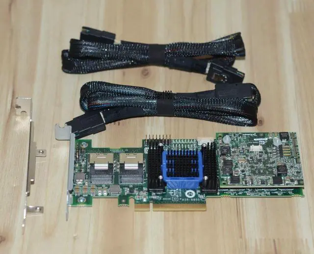 Main image of Adaptec Raid Controller ASR-6805T 8 Ports PCIE2 x8 512MB+2*8087 to 8087 70CM