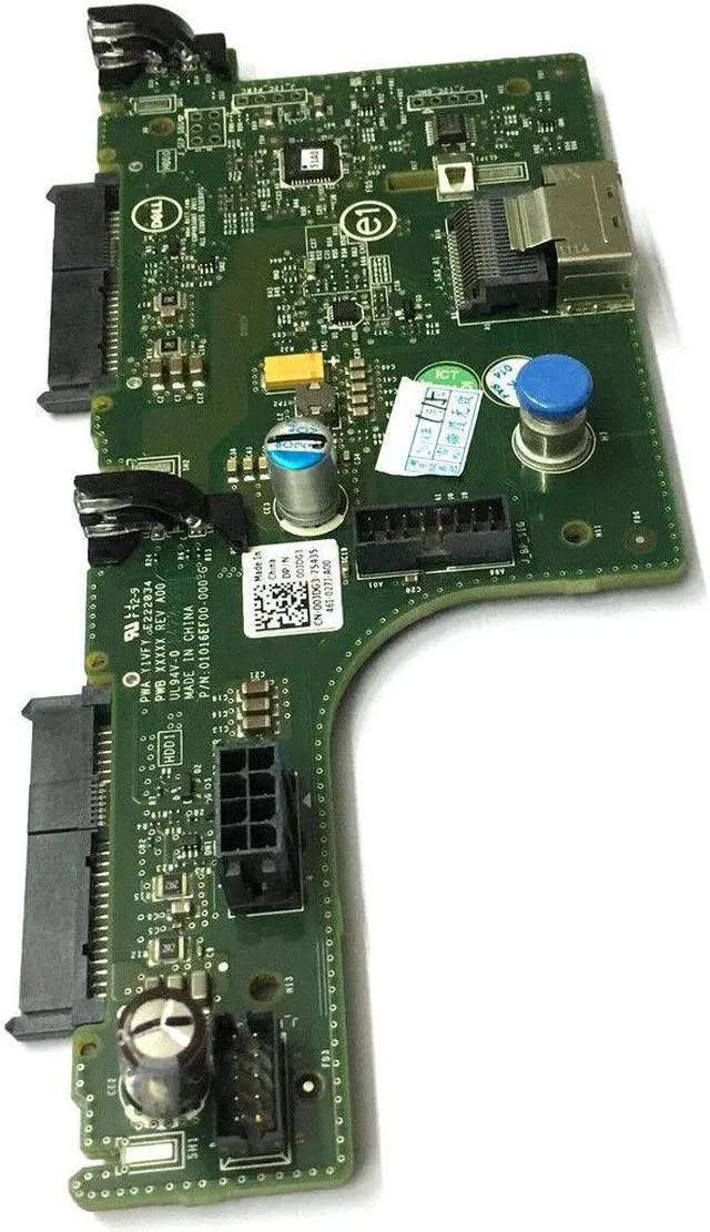 Alt view image 3 of 5 - REAR FLEX BAY 2.5" HDD BACKPLANE DELL POWEREDGE R720XD CHASSIS 0JDG3