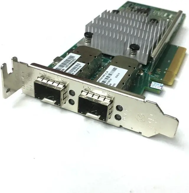 Alt view image 3 of 4 - Broadcom BCM957810A1006G 10GB PCIe x8 Dual Port SFP Host Bus Adapter NIC