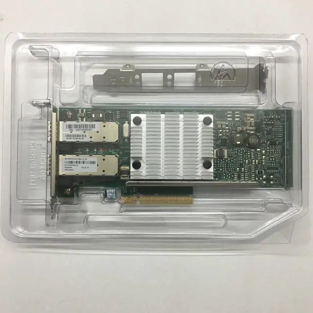 Main image of Broadcom BCM957810A1006G 10GB PCIe x8 Dual Port SFP Host Bus Adapter NIC