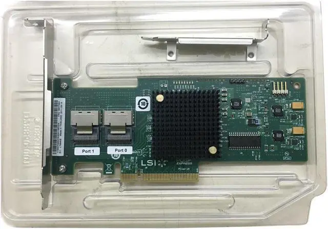 Alt view image 2 of 4 - LSI SAS9200-8i IBM 46C8937 9200-8i IT Mode SAS 6Gb PCIe Raid Controller