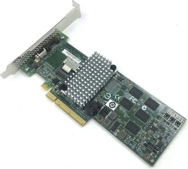 Alt view image 3 of 3 - LSI MegaRAID SATA / SAS 9260-4i 6Gb/s PCIe 2.0 RAID Controller Card Low Profile