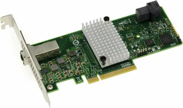 Alt view image 4 of 6 - LSI SAS 9311-4i4e PCI Express 12Gb/s 4-Ports PCI-E 3.0 x8 External SAS HBA