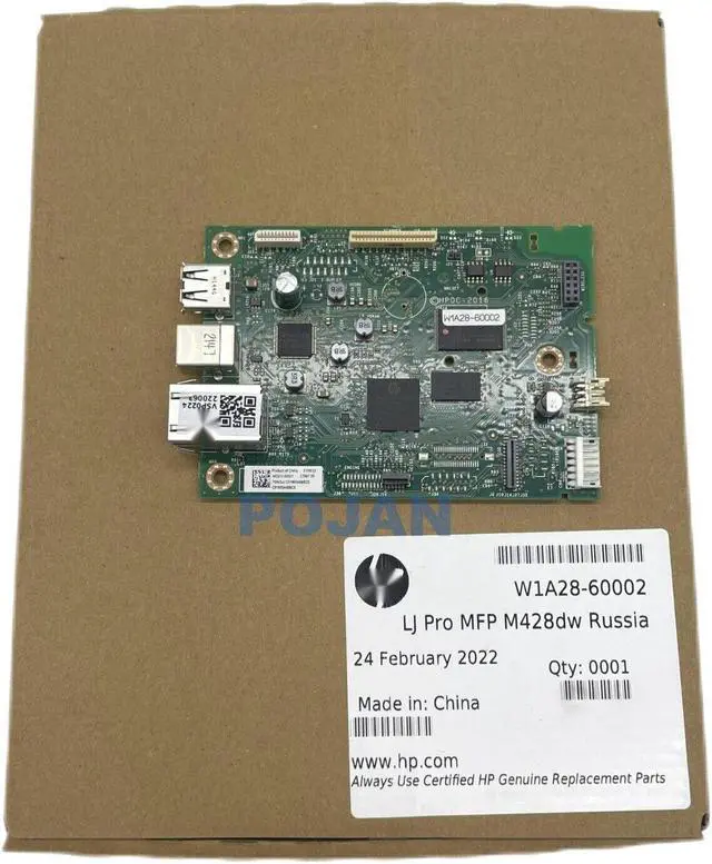 Alt view image 2 of 3 - W1A28-60001 Formatter Main Logic PC Board Fit for HP M428 DW W1A28-60002 NEW