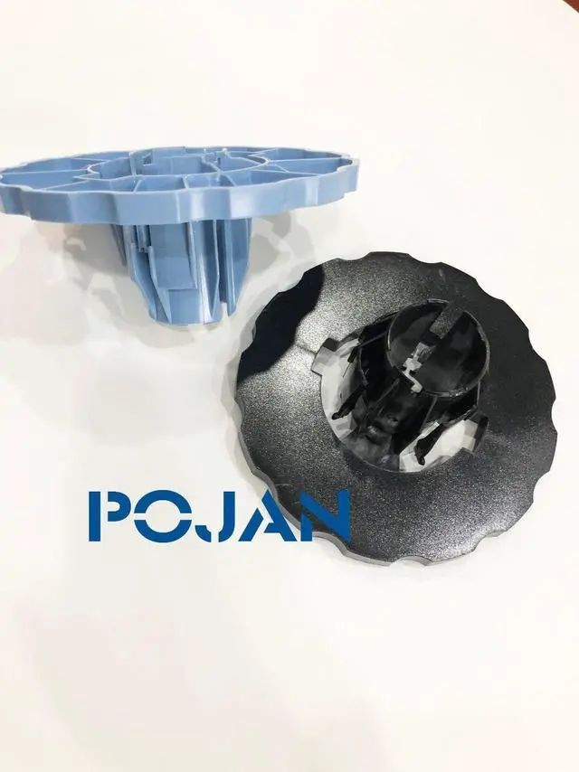 Alt view image 2 of 3 - END cap Spindle hub Blue + black Fit for HP DJ T610 T770 T1100 T1200 2100 Z3100