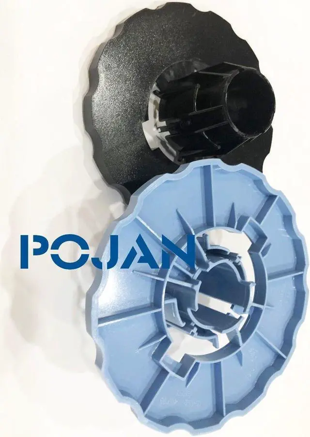 Alt view image 3 of 3 - END cap Spindle hub Blue + black Fit for HP DJ T610 T770 T1100 T1200 2100 Z3100