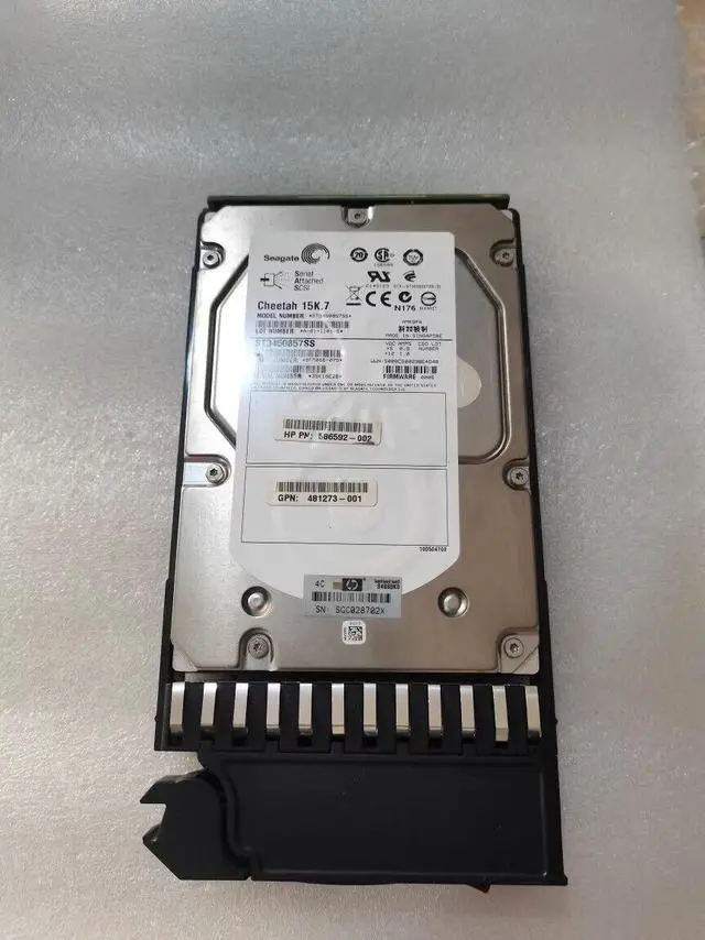 Main image of AJ737A 480939-001 488156-003 HP MSA2 450GB 15K RPM 3.5" SAS HARD DRIVE