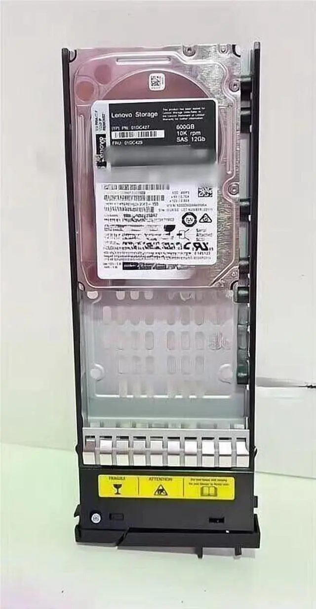 Main image of 01DC427 01DC429 AU1Q Lenovo Storage 600GB 10K 2.5" SAS HDD D1224 Hard Drive