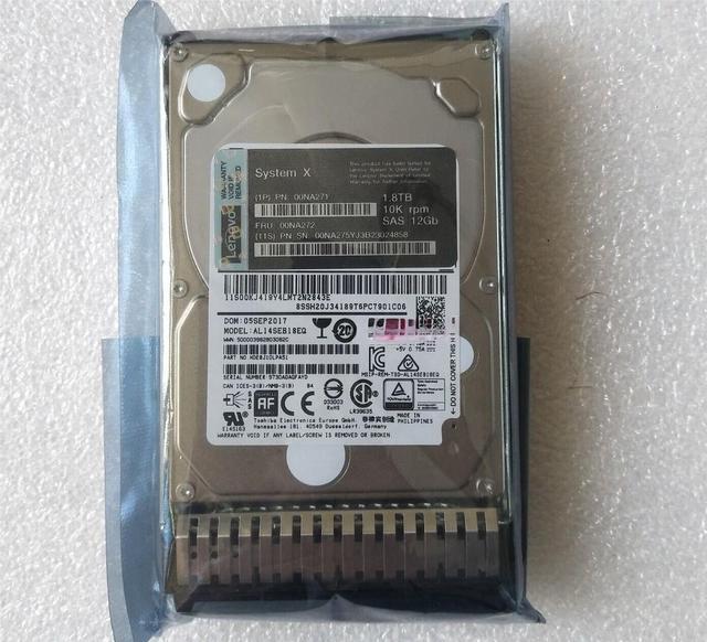 00NA271 00NA272 Lenovo 1.8TB 10K 12GBps SAS 2.5