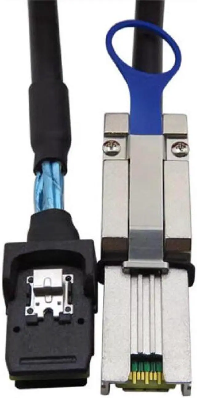 Alt view image 2 of 4 - Internal Mini SAS SFF-8087 36P to Mini SAS SFF-8088 26P External Data Cable 1M