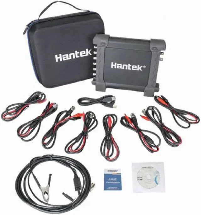 Main image of Hantek 1008C Automotive Diagnostic PC Oscilloscope USB2.0 Program Generator 8CH