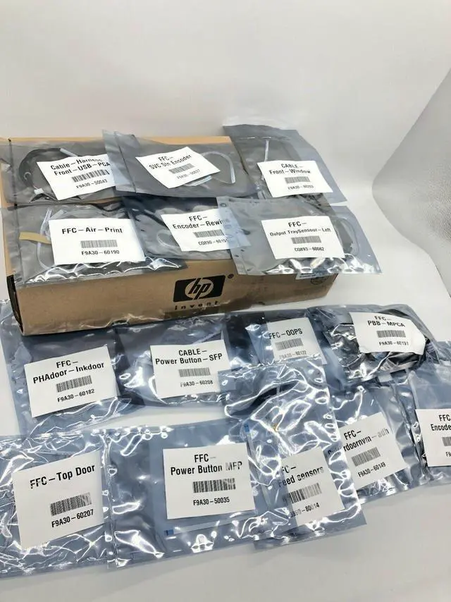 Alt view image 3 of 5 - F9A30-67046 Printer Cables Kit SV For HP Designjet T830 T730 36in Candela Cable