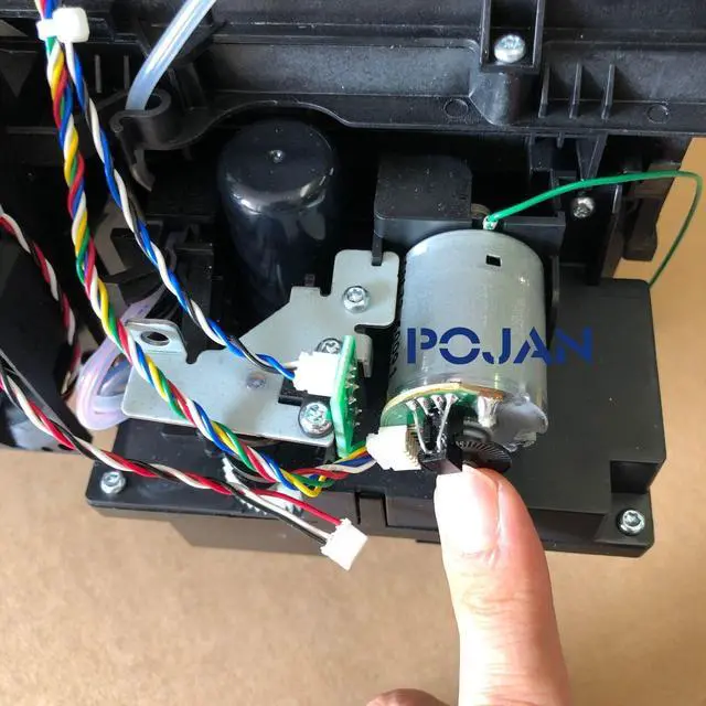 Alt view image 2 of 6 - Motor Of Service Station CH538-67040 HP T770 T790 T795 T1200 T1300 T2300 T1120