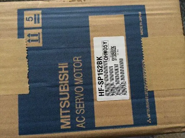 Alt view image 3 of 3 - MITSUBISHI AC SERVO MOTOR HF-SP152BK NEW ORIGINAL EXPEDITED SHIPPING