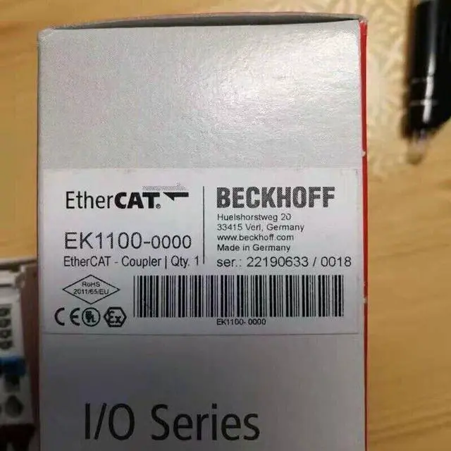 Alt view image 2 of 4 - NEW Beckhoff EK1100 Coupler Coupling of EtherCAT Terminals In Box