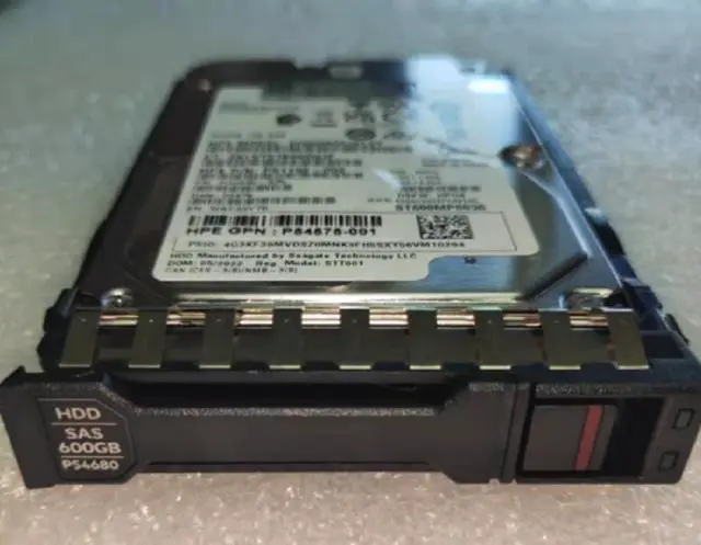 Main image of NEW P53560-B21 P54680-001 HPE 600GB SAS 12G 15K 2.5" ENT Server HDD Hard Drive