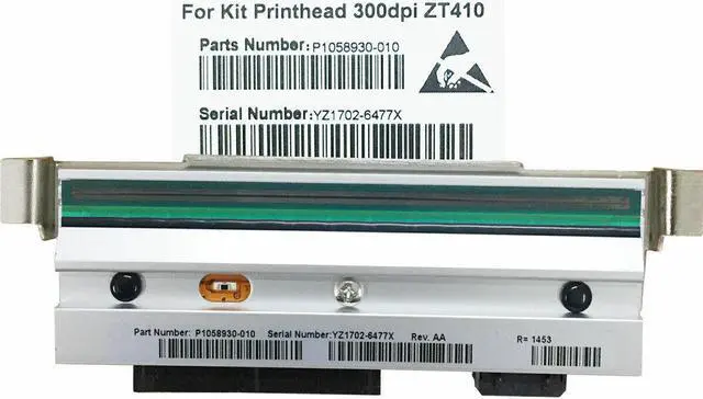 Main image of New Printhead for Zebra ZT411 300dpi Thermal Printer P1058930-010
