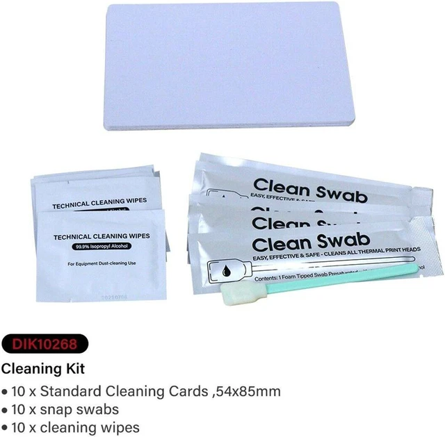 Main image of New Cleaning Kit for EDI DIK10268 Soaking Cotton Swabs Cleaning Cloths
