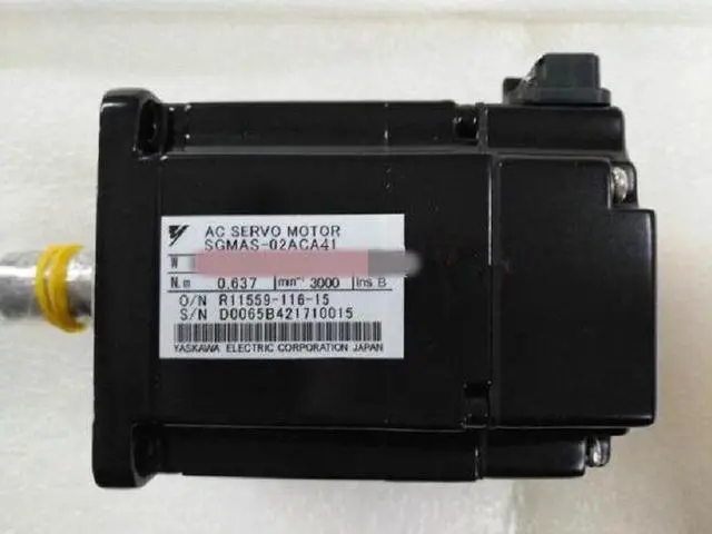 Main image of YASKAWA AC SERVO MOTOR SGMAS-02ACA41 SGMAS02ACA41 NEW FREE EXPEDITED SHIPPIN