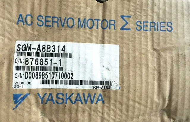 Alt view image 2 of 2 - 1PC YASKAWA AC SERVO MOTOR SGM-A8B314 NEW ORIGINAL FREE EXPEDITED SHIPPING