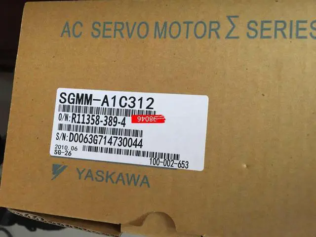 Alt view image 2 of 2 - 1PC YASKAWA AC SERVO MOTOR SGMM-A1C312C NEW ORIGINAL FREE EXPEDITED SHIPPING
