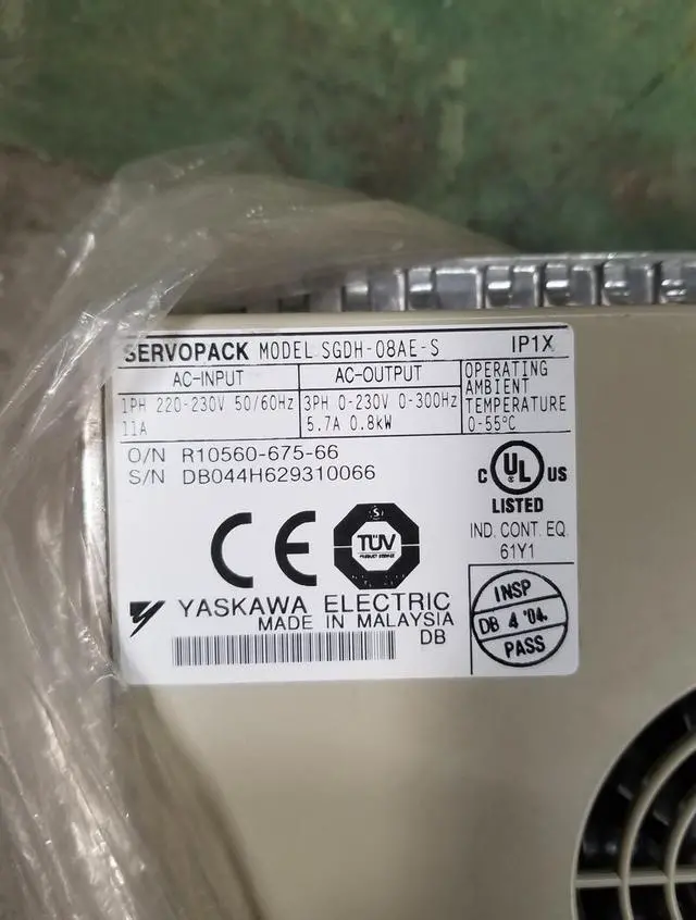Alt view image 2 of 3 - NEW YASKAWA AC SERVO DRIVER SGDH-08AE-S SGDH08AES FREE EXPEDITED SHIPPING
