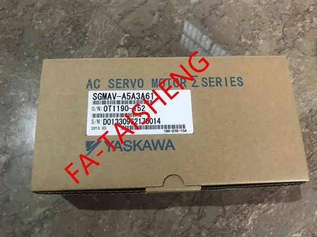 Alt view image 3 of 3 - YASKAWA AC SERVO MOTOR SGMAV-A5A3A61 SGMAVA5A3A61 NEW FREE EXPEDITED SHIPPING