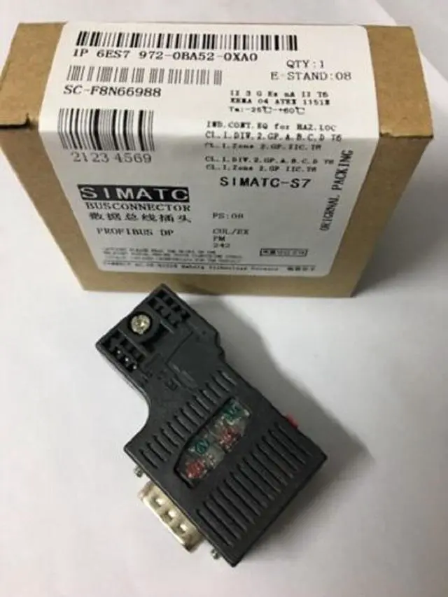 Alt view image 2 of 2 - NEW SIEMENS 6ES7 972-0BA52-0XA0 6ES7972-0BA52-0XA0 Bus Connector
