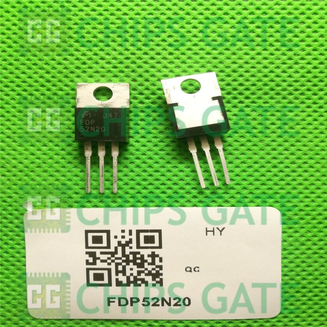 Main image of 3PCS FDP52N20 Encapsulation:TO220,200V N-Channel MOSFET