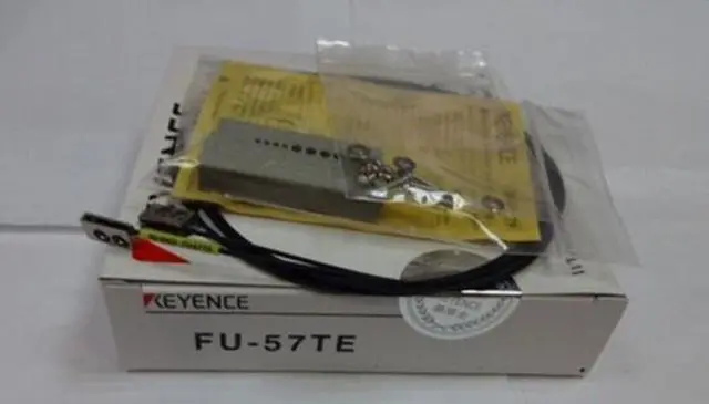 Alt view image 2 of 2 - Keyence FU-57TE Fiber Optic Sensor FU57TE Cable New In Box