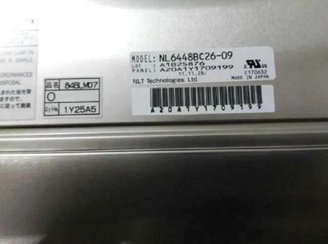 Alt view image 3 of 3 - NEW BRAND A+ NL6448BC26-09 TFT LCD Screen Display Panel NL6448BC26-09C Original