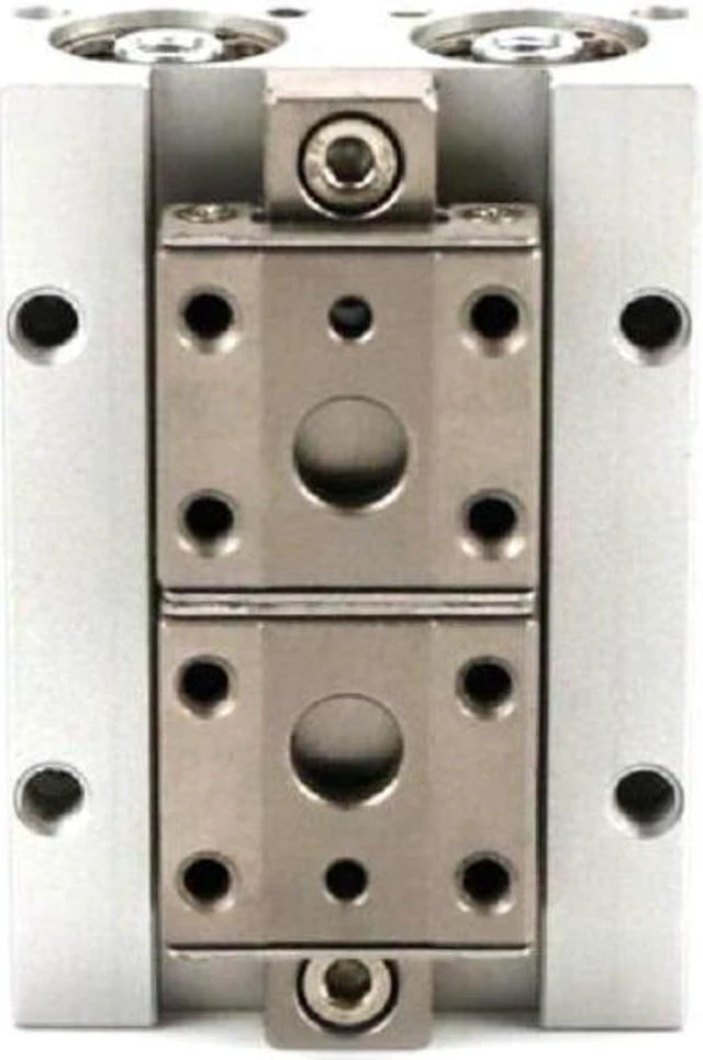 Alt view image 3 of 4 - NEW SMC MHF2-8D1 Finger Double Action Pneumatic Gripper