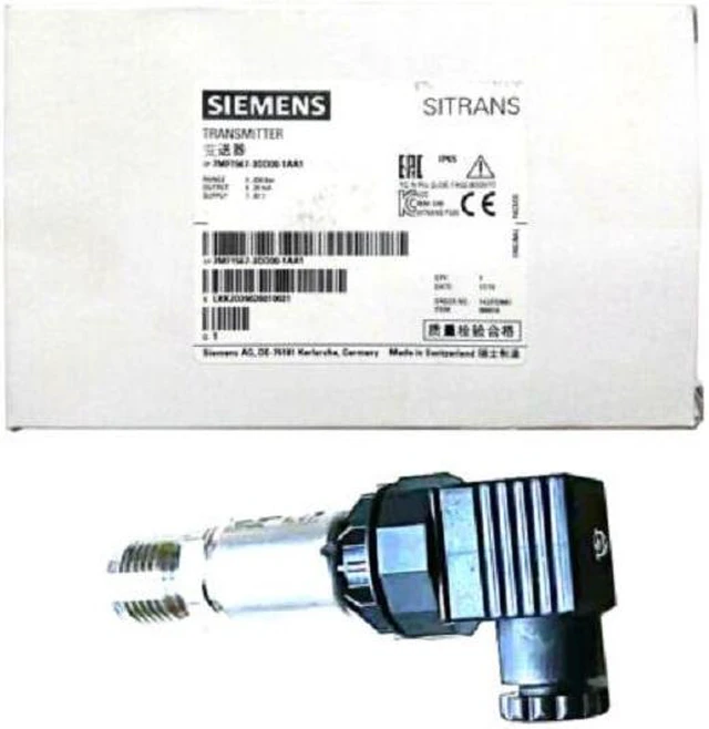 Alt view image 3 of 3 - New In Box SIEMENS 7MF1567-3DD00-1AA1 Pressure Transmitters