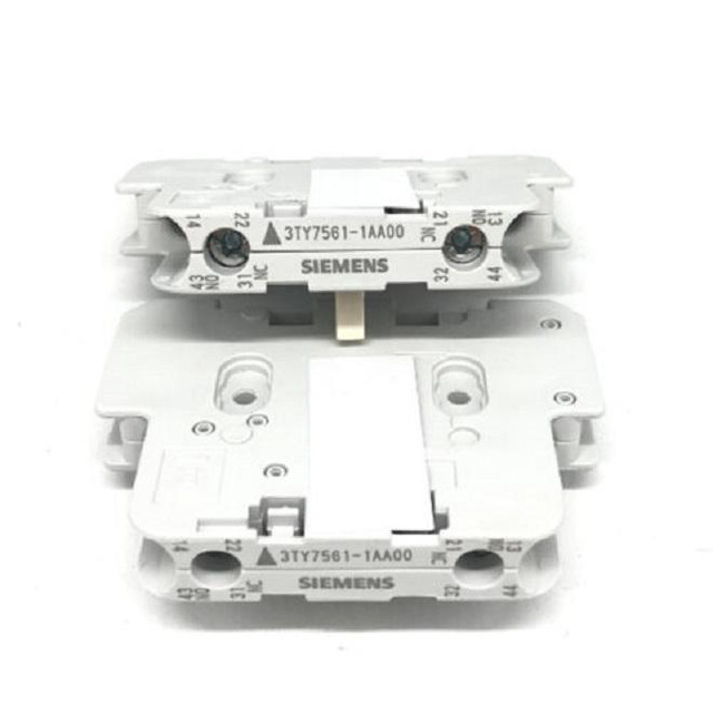thumbnail image 2 of Siemens 3TY7561-1AA00 Auxiliary Contact Switch Block – 1NO/1NC, Screw Terminal, New 2 of 5