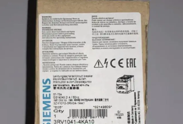 Alt view image 2 of 2 - 1PC New Siemens 3RV1041-4KA10 3RV10414KA10